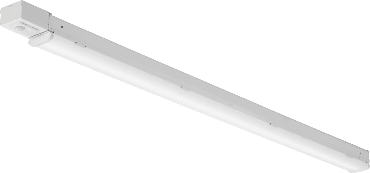 Lithonia Lighting CSS L48 4000LM MVOLT 40K 80CRI Cool White Single LED Strip Light, 4,000 Lumens, Multi-Volt 120-277V, 4 Feet, Matte White