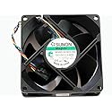 MF80251V2-Q010-S99 SUNON 12V 80mm Fan, 8025 12V 3.6W 4-Wire Cooling Fan