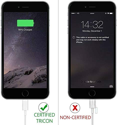 iPhone Charger Cable SHARLLEN Lightning Cable Mfi Certified 5Pack(3ft/3ft/6ft/6ft/10ft) USB Fast Long iPhone Charging Cords Compatible iPhone…