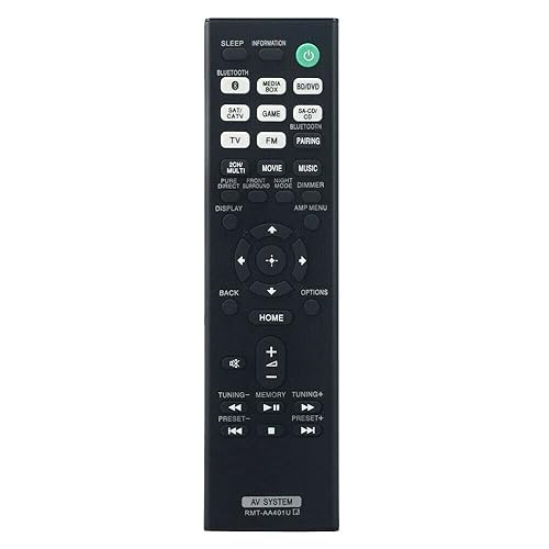 Replacement Remote Control Controller for Sony STR-DH790 STRDH790 7.2-ch Surround Sound Home Theater 4K AV Receiver