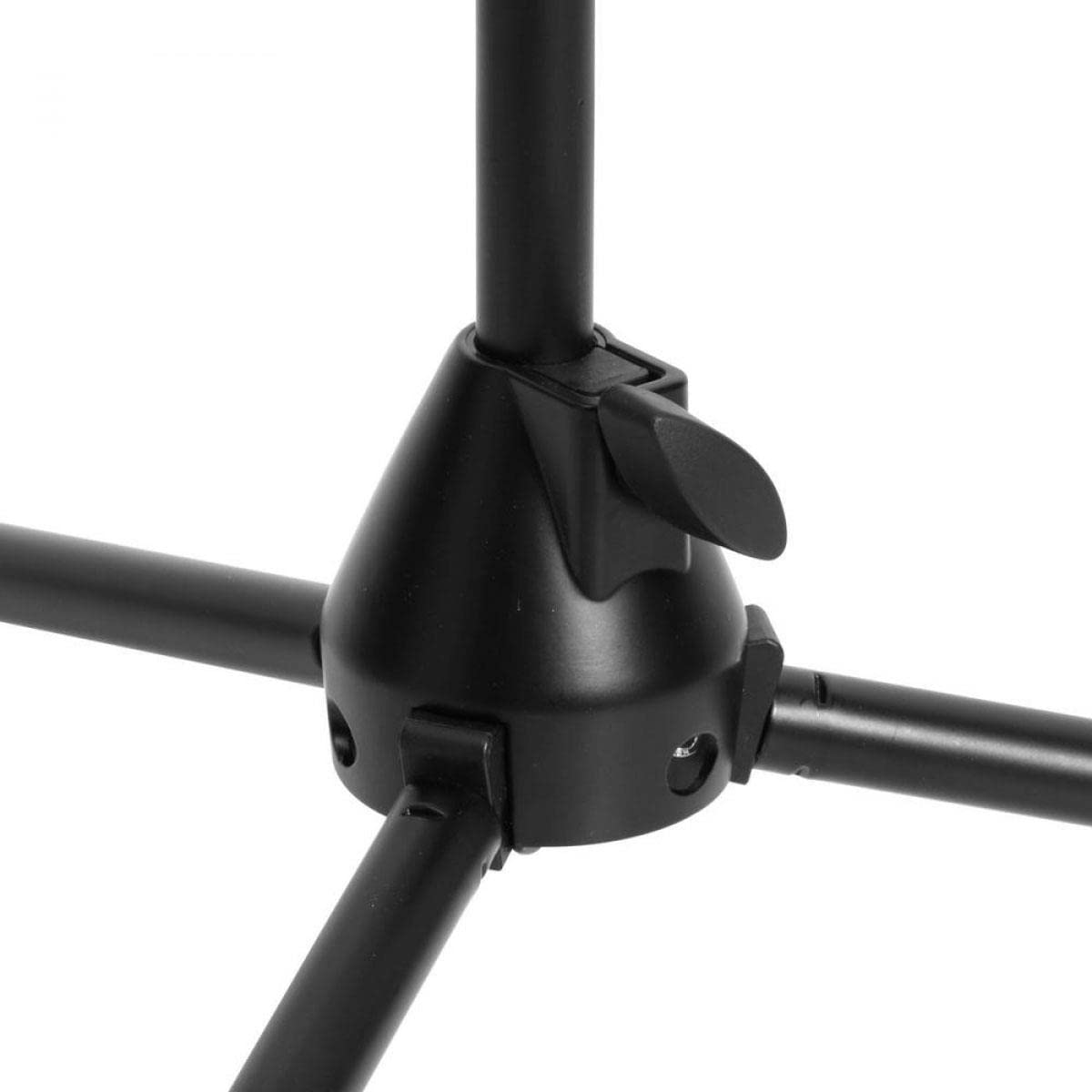 OnStage On-Stage MS7411B Short Drum/Amp Tripod Microphone Stand with Boom, Black