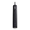 Belkin BV107030-04-BLK Ultimate Surge Protector - Surge suppressor - 7 output connector(s)