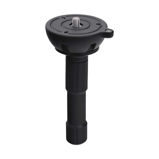 DMIDITIR 75mm Bowl Adapter with Half Ball Mount, 3/8-inch Screws, Tripod Fluid Head Converter (Long)