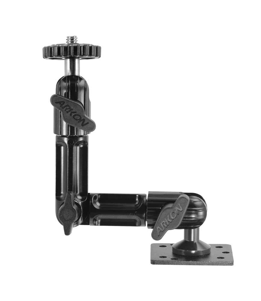 ARKON Mounts - Camera Wall Mount Robust Aluminum Construction Easy Installation Precision adjustments to capture any angle Great security camera mount