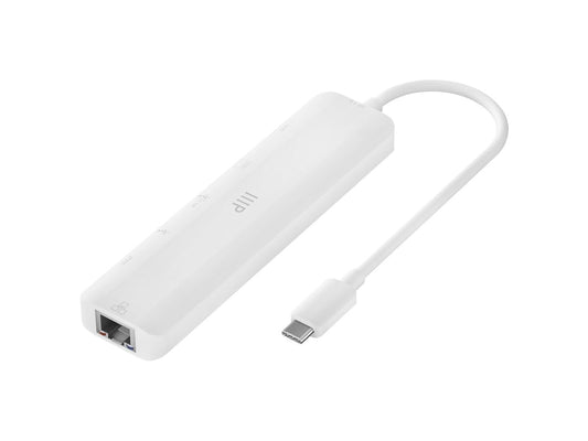 Monoprice 7-in-1 USB-C Multiport 4K HDMI Adapter - 4K@60Hz HDMI, Card Readers, Ethernet, and 100W Power Delivery