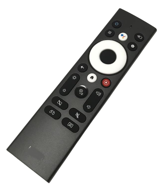 NTQinParts Replacement Voice Remote Control Controller for Epson EpiqVision Ultra LS800 EH-LS800B EH-LS800W 3LCD Smart Streaming Projector