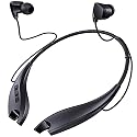 YOSDOM Neckband Bluetooth Headphones, Around The Neck Headphones 24H+ Playtime, Bluetooth Headsets with Call Vibration, Shark Jaw Design Wireless