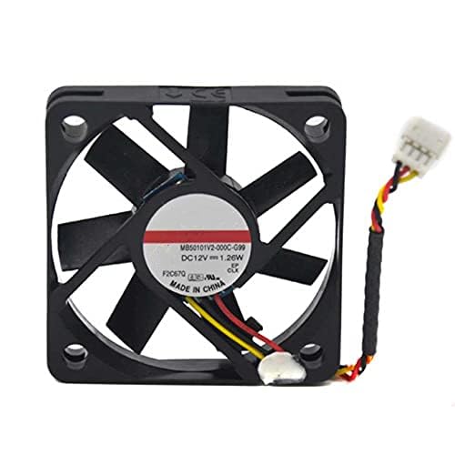 Ailsa Hexi MB50101V2-000C-G99 DC12V 1.26W 50x50x10mm 3-Wire Cooling Fan