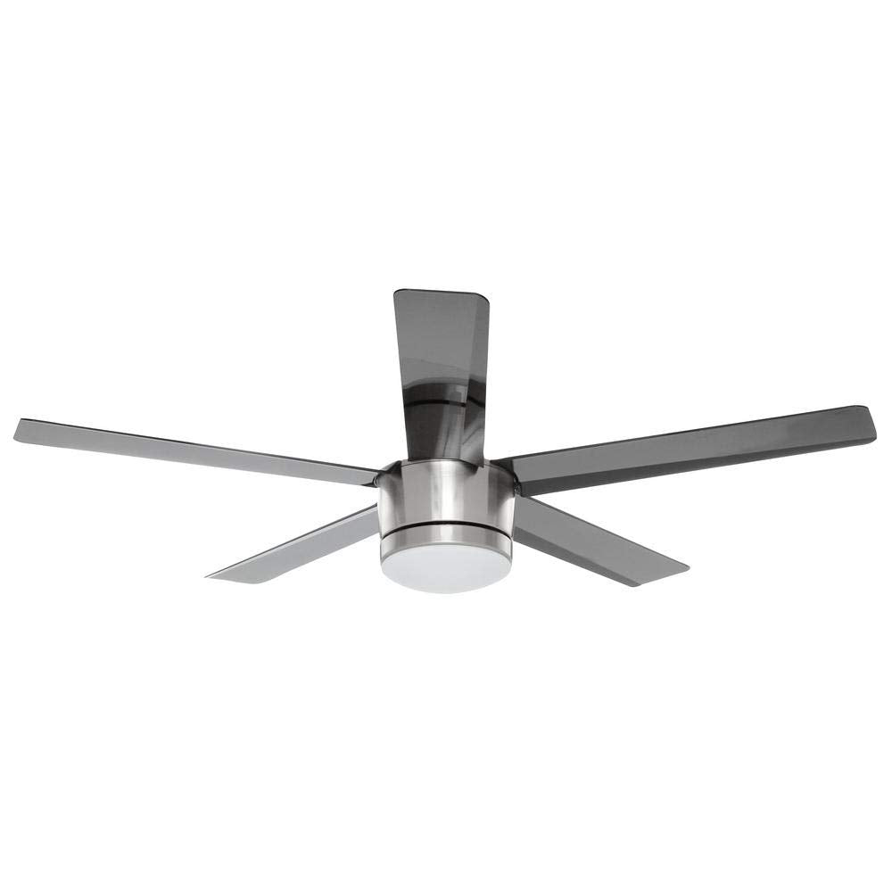 Home Decorators Collection SW1422BN Merwry 52 in. LED Brushed Nickel Ceiling Fan