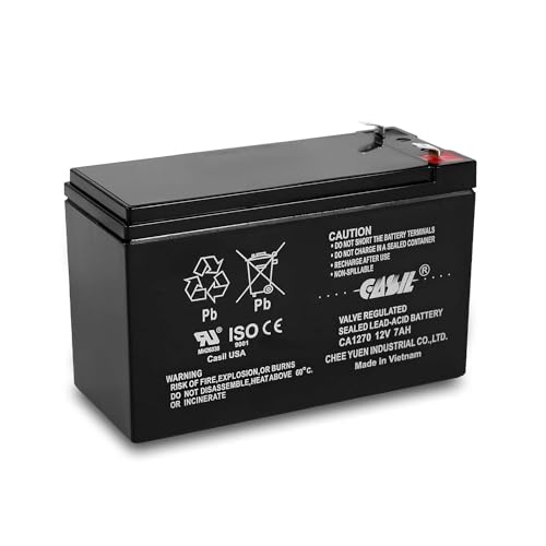 Casil 1 Pack 12V 7AH CA1270 First Alert ADT Alarm Battery