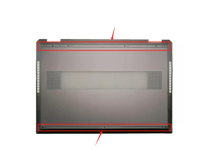 Jingelmall New Replacement Bottom Rubber Feet for HP Spectre X360 15-DF 15-EB TPN-Q213 2PCS (Black Colour)