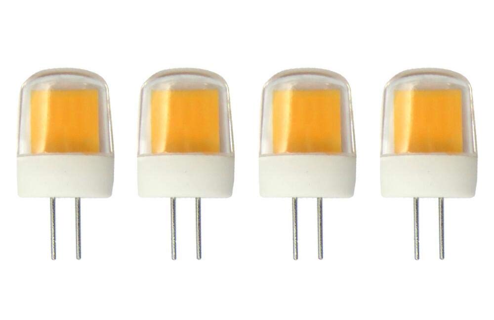 G4 LED Bulbs G4 Bin-pin Base Dimmable 2.5W(Equivalent to 20W Halogen Bulbs Replacement)110V Warm White 3000K LED Corn Light Bulbs,Ceramic Base,1Pcs
