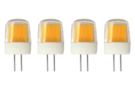 G4 LED Bulbs G4 Bin-pin Base Dimmable 2.5W(Equivalent to 20W Halogen Bulbs Replacement)110V Warm White 3000K LED Corn Light Bulbs,Ceramic Base,1Pcs