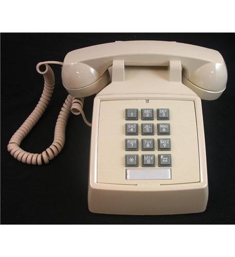 Cortelco 250009-VBA-20M Desk w/ Volume (ITT-2500-V-IV)