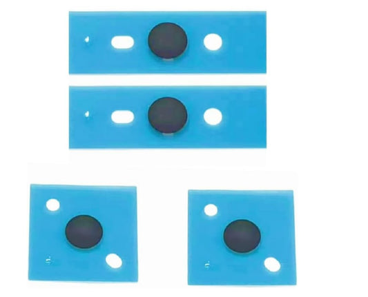 WESAPPINC Laptop Rubber Feet Replacement for Microsoft Surface Laptop 3/4/5, Black, Plastic, Round, 4 Count