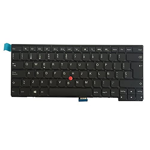 BaoRuiNan Laptop Spanish Keyboard for Lenovo THINKPAD L440 L450 L460 T431 T431S T440 T440P T440S T450 T450S E431 E440 04Y2736 SP Layout