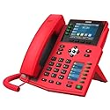 Fanvil X5U Red-V2 16-Line Mid-Level IP Phone