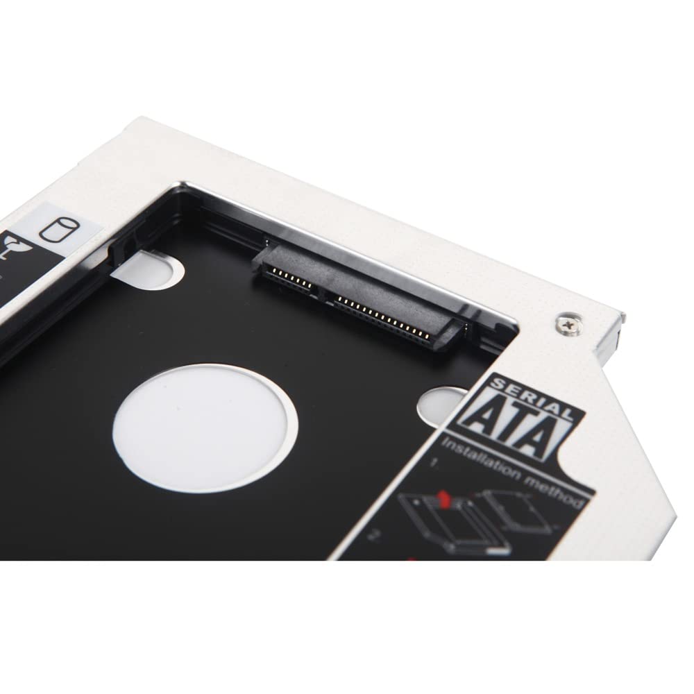 DY-tech 2nd Hard Drive HD HDD SSD Optical Bay Caddy Frame Tray for Sony VAIO VPCSB VPCSB1C5E SVE14AE13L