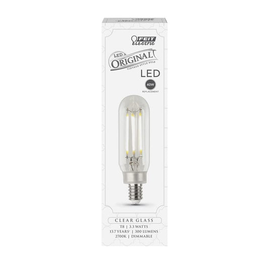 Feit Electric LED DIM T8 E12 40W SW