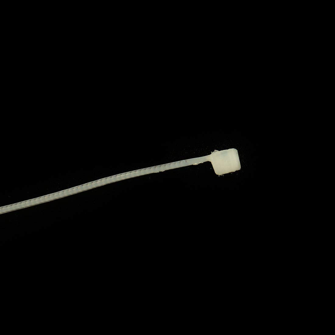 uxcell Plastic Self Locking Reusable Cable Zip Ties Fastener 198 x 5mm 100pcs Beige