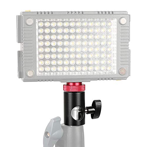 CAMVATE Light Stand Head with 1/4"-20 Thread Screw Mount for Camera Flashlight Accessories - 2704