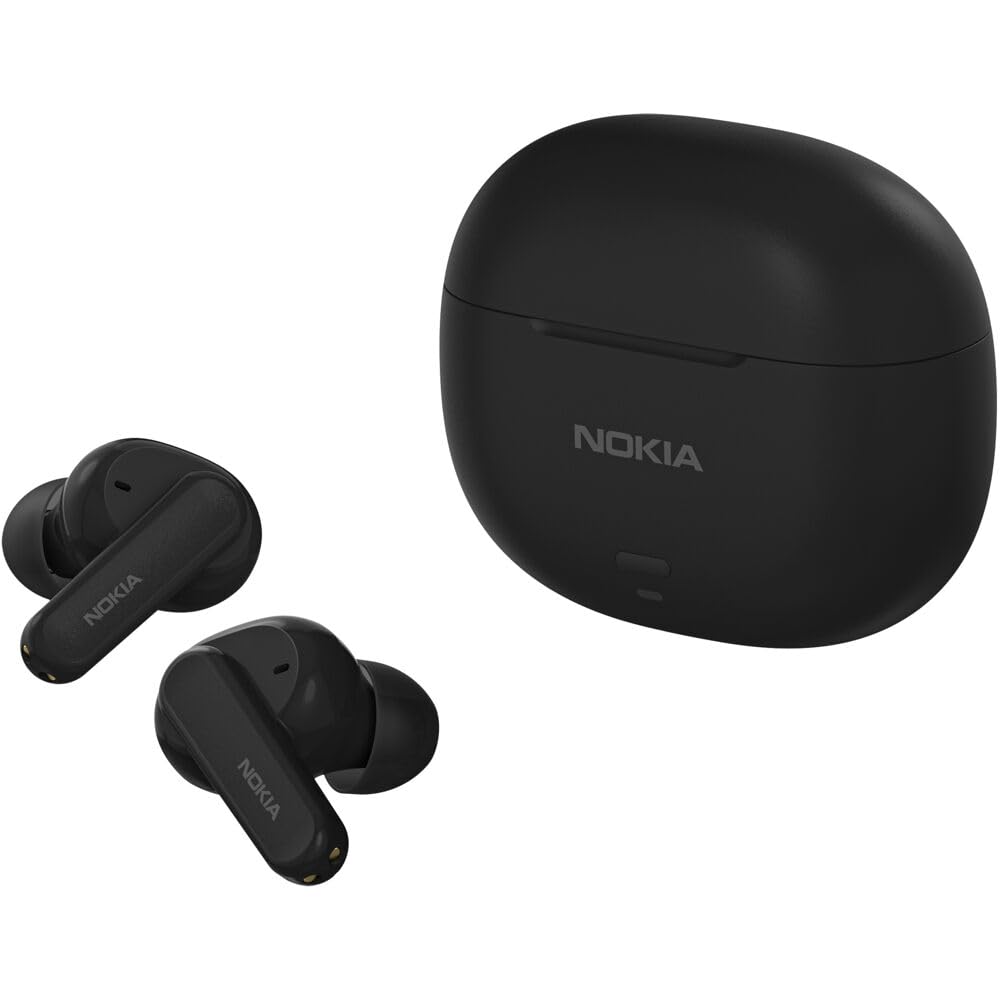 Nokia Go Earbuds2 Pro in Ear Wireless Bluetooth Earbuds with Charging Base, Environmental Noise Cancellation, Google Fast Pair, Low Latency Modes…