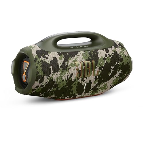 JBL Boombox 4 - Most Powerful Portable Waterproof Speaker with Massive Pro Sound, Up to 34 Hours of Playtime, & Multi-Speaker Connection by Auracast™