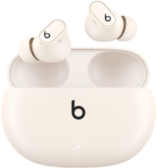 Beats Studio Buds + | True Wireless Noise Cancelling Earbuds - Ivory (Renewed)