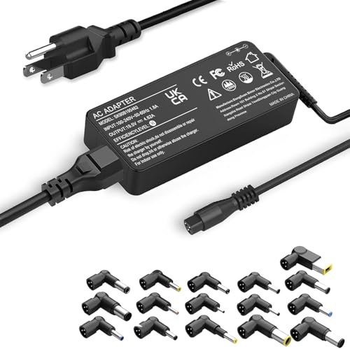 BAJ 90W Universal Laptop Charger Compatible with HP Dell Len OVO ASUS So ny Toshiba Acer Fujitsu ThinkPad Pavilion Latitude Ultrabook Notebook