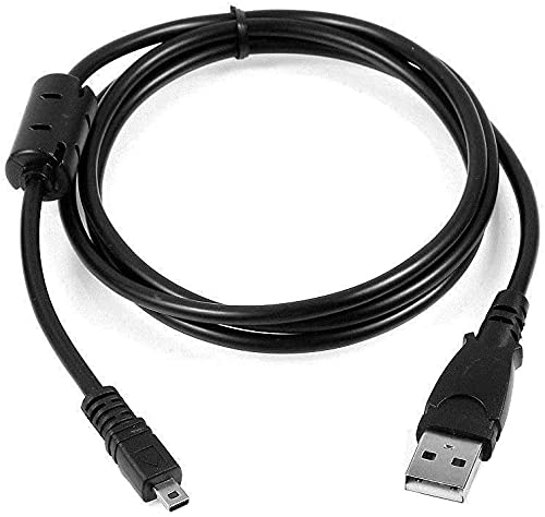 Goldby USB Data Cable Camera Picture Data Transfer Cord, USB- A to Mini-8Pin Cable for Nikon DSLR D3200 D3300 D750 D7200 D7100 D810, Coolpix P520 A10