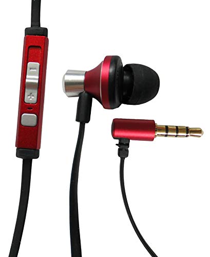 Scan Sound Headset Stereo Earphone (for Left Ear), with 3 Sizes of eartips and Zippered Earphone Carrying case