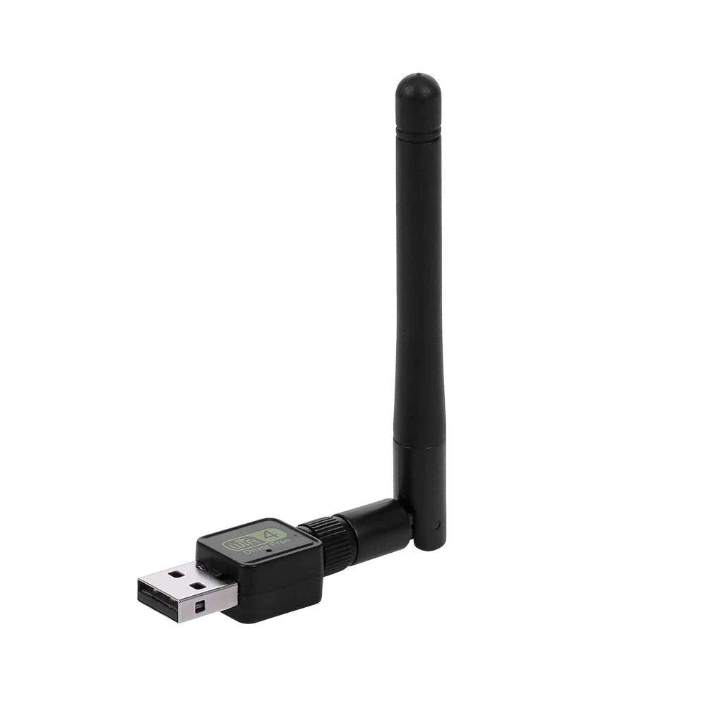USB WiFi Router Adapter Network LAN Card with Antenna Plug & Play for Windows XP/Vista/Linux