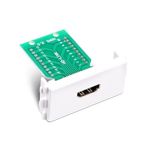Panel Mount HDMI Female Socket Breakout Board Adapter for Custom Wiring
