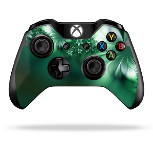 Protective Vinyl Skin Decal Skin Compatible with Microsoft Xbox One/One S Controller wrap Sticker Skins Abstract Flower