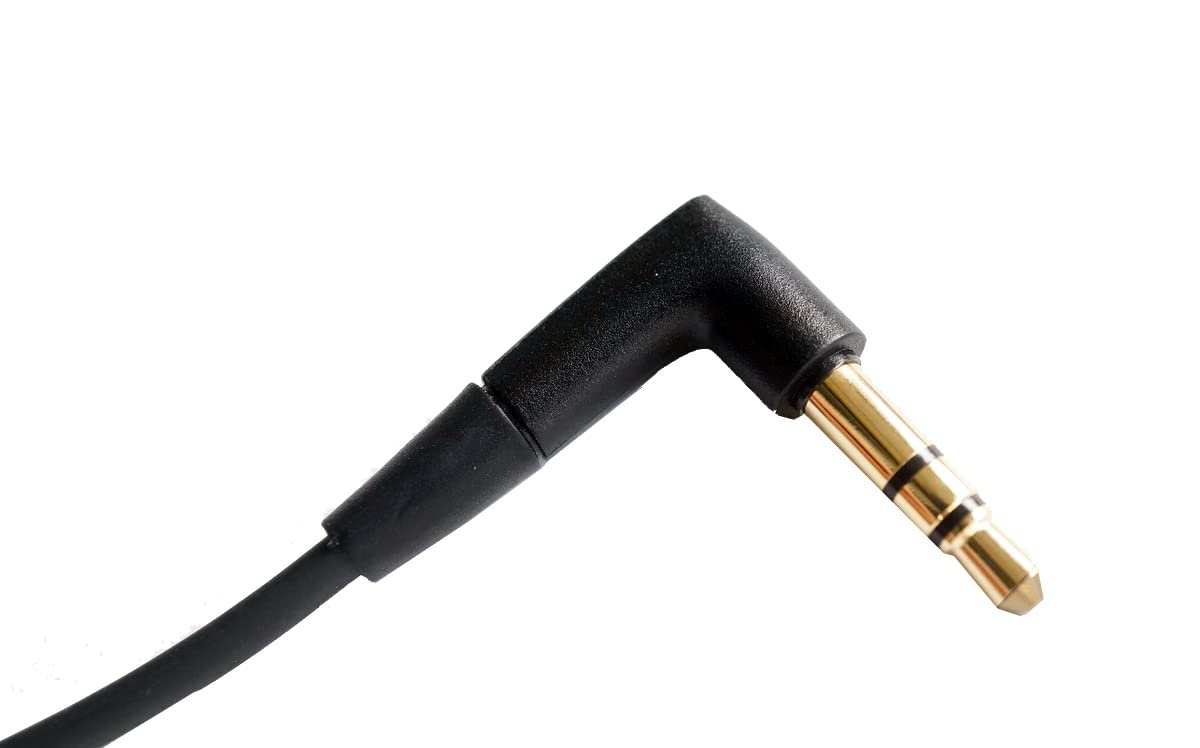 V-MOTA Earphone line Cable Compatible with Sennheiser HD400S HD350BT HD4.30 HD4.40BT HD4.50BTNC HD450BT HD458BT Momentum Over-Ear Headset,1.4 Meters…