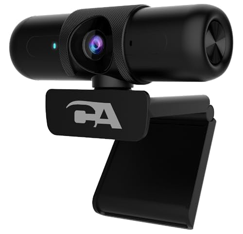 Cyber Acoustics WC-2000 1080p Webcam, Auto-Focus, Privacy Shutter