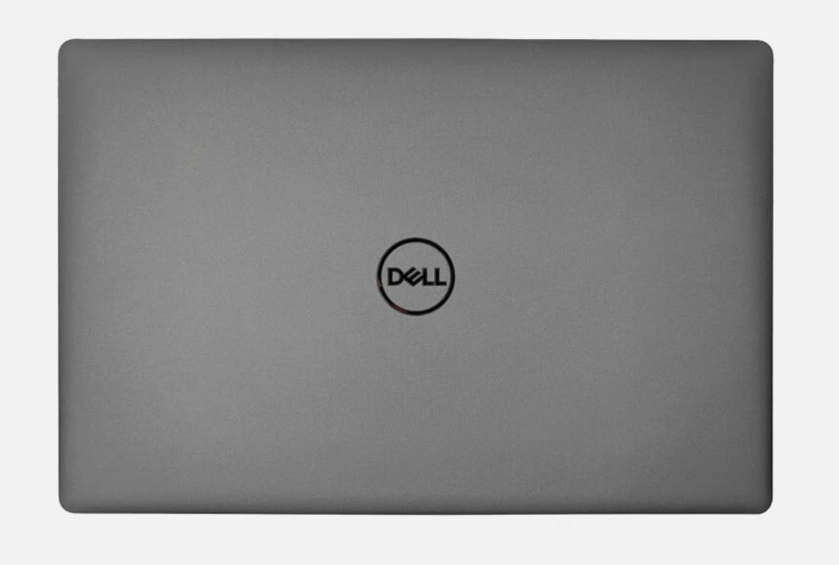 Silver LCD Back Cover Top Case Rear Lid Compatible with Dell Latitude 5410 E5410 5411 14inch Laptop Series