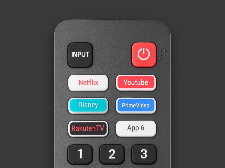 One for All URC4916 Replacement Remote Control for Hisense Smart Television