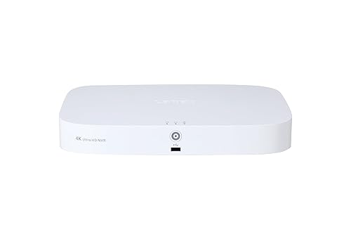 Lorex N843A82 4K 8-Channel 2TB Network Video Recorder (NVR) with Smart Motion Detection, Voice Control and Fusion Capabilities