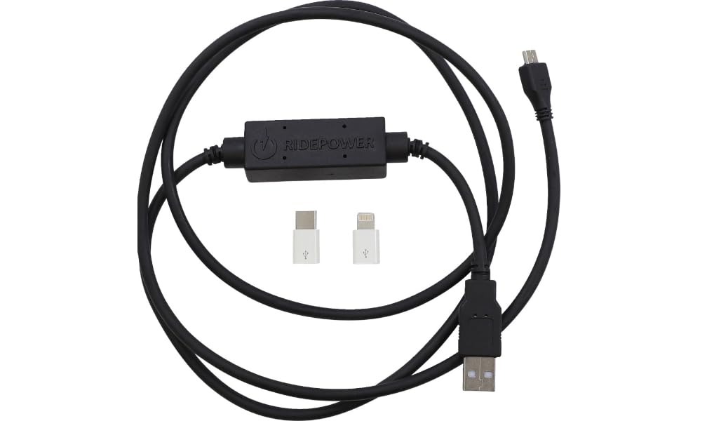 USB 4' RidePower cable to micro USB
