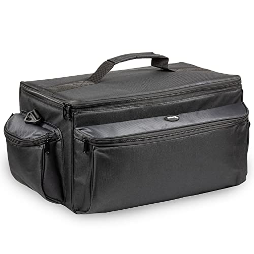 Rugged Series Water Resistant, Adjustable Shoulder Strap, Heavy Duty, Shock Proof Pro Camcorder Carrying Case For The Panasonic Pro AG-DVC7, DVC20