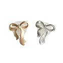 ARFUKA Universal Collapsible Phone Ring Holder Grip Bow Tie Design Mobile Phone Grip Stand Holder Compatible with Most of Phones Tablet and Case Pack