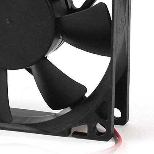 axGear 80mm 8cm 12V Sleeve Bearing Quite Cooling Fan for Computer Case ATX Chassis