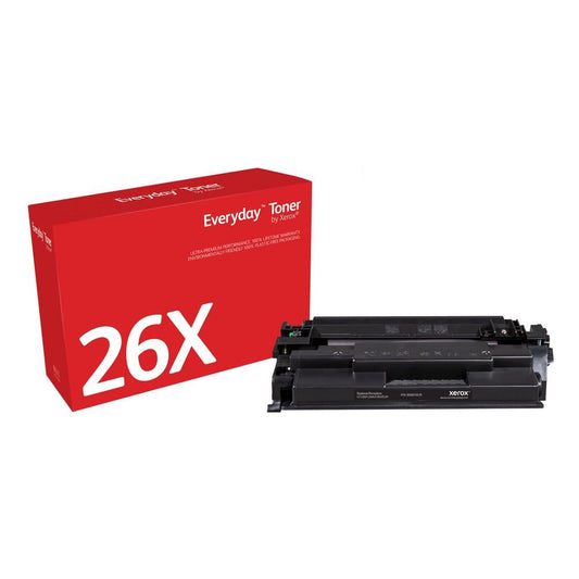 Xerox Everyday Black High Yield Toner from, Replacement for HP CF226X - 9000 Pages
