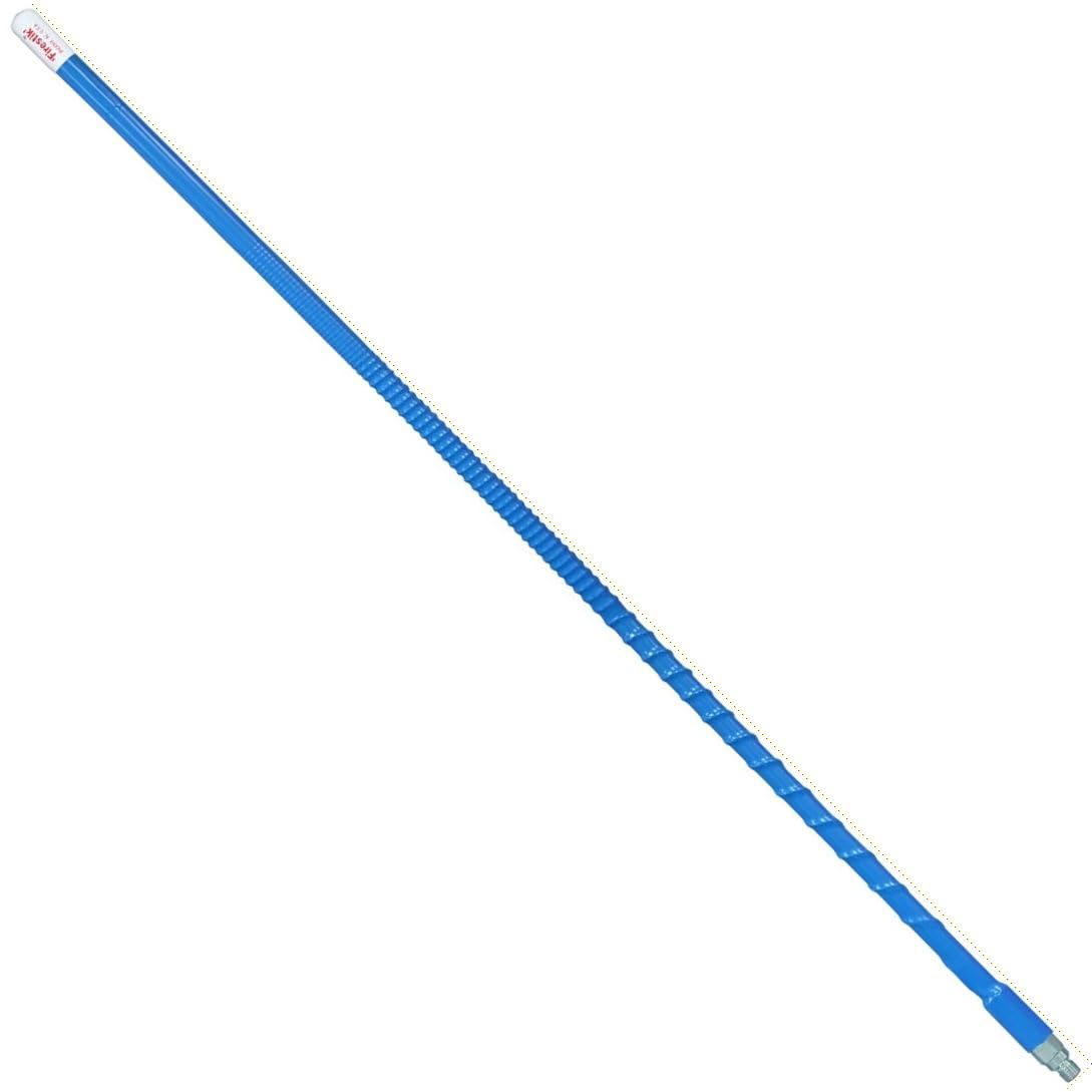 Firestik KW7-BL The Original 7-Foot Heavy Duty Trim to Tune 700 Watts TOP Loaded Fiberglass 3/4 Wave CB Antenna, Blue; Compatible w/Autos, Trucks