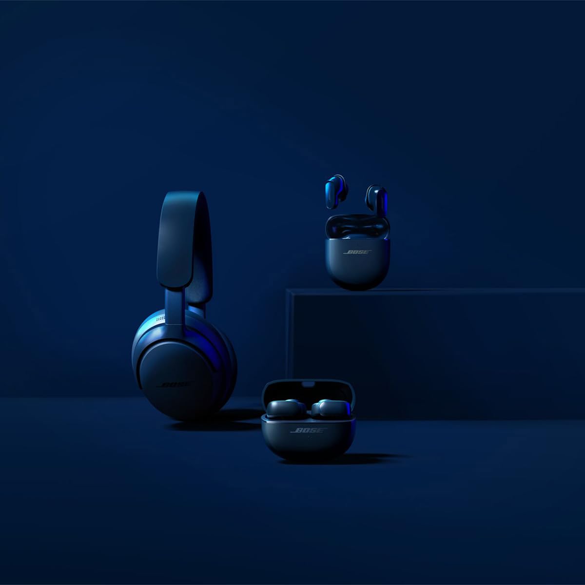 Bose QuietComfort Ultra Bluetooth Earbuds, Wireless Earbuds with Spatial Audio and World-Class Active Noise Cancellation, Deep Bass, Up to 6 Hours