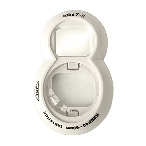 FoRapid Mini Selfie Lens Close Up Lens with Self-Portrait Mirror Compatible with Fujifilm Mini 9 Mini 8 Mini 7s, Polaroid 300 Film Cameras (White)