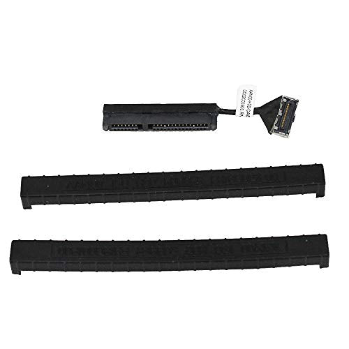 GinTai Rubber Rail + HDD Hard Drive Cable 2.5" for Dell XPS 15 9570 9550 9560 9650 7590 /Dell Precision 5520 5510 5530 5540 K0K71 0K0K71 K0K71 XDYGX