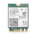 WiFi 6E Adapter for Intel AX210 | Tri-Band 2.4/5/6 GHz | Up to 2.4 Gbps | M.2 for PCs | Bluetooth 5.3 Compatible | Works with Intel, AMD, Windows