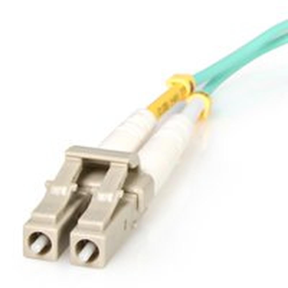 StarTech.com 1m (3ft) LC/'to LC/'OM3 Multimode Fiber Optic Cable, Full Duplex 50/125, 100G, LSZH Fiber Jumper Cord